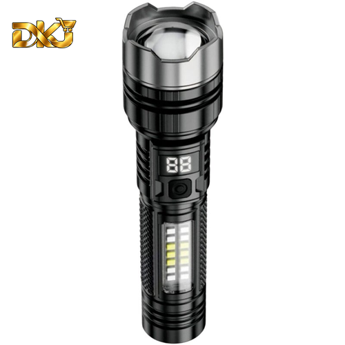Linterna LED XO YH20 450 lm – Zoom Telescópico y Luz de Señal