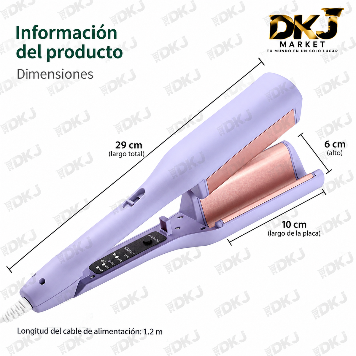Rizadora de Ondas Sirena 32 mm — Ondas de Salón en Minutos